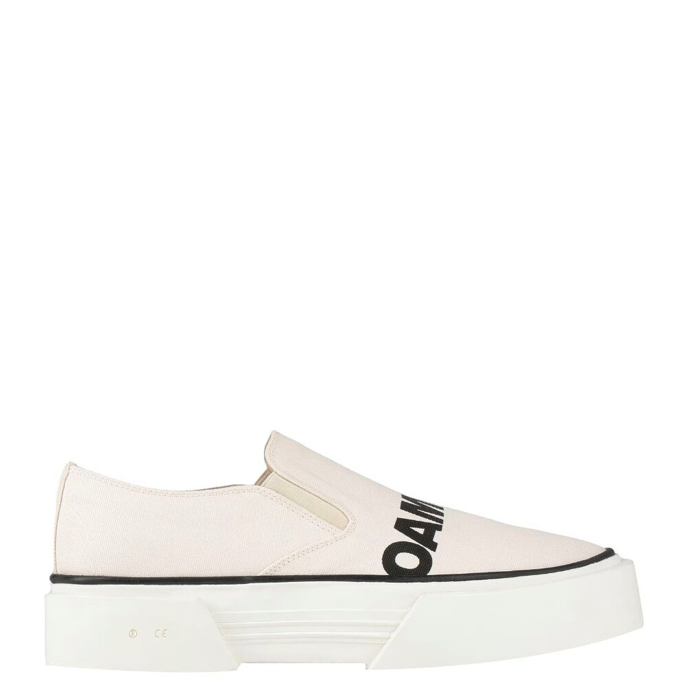 OAMC White Slip On Flatform Canvas MSRP $777 - Men’s Shoes Size EU 42.5 (US 9.5)